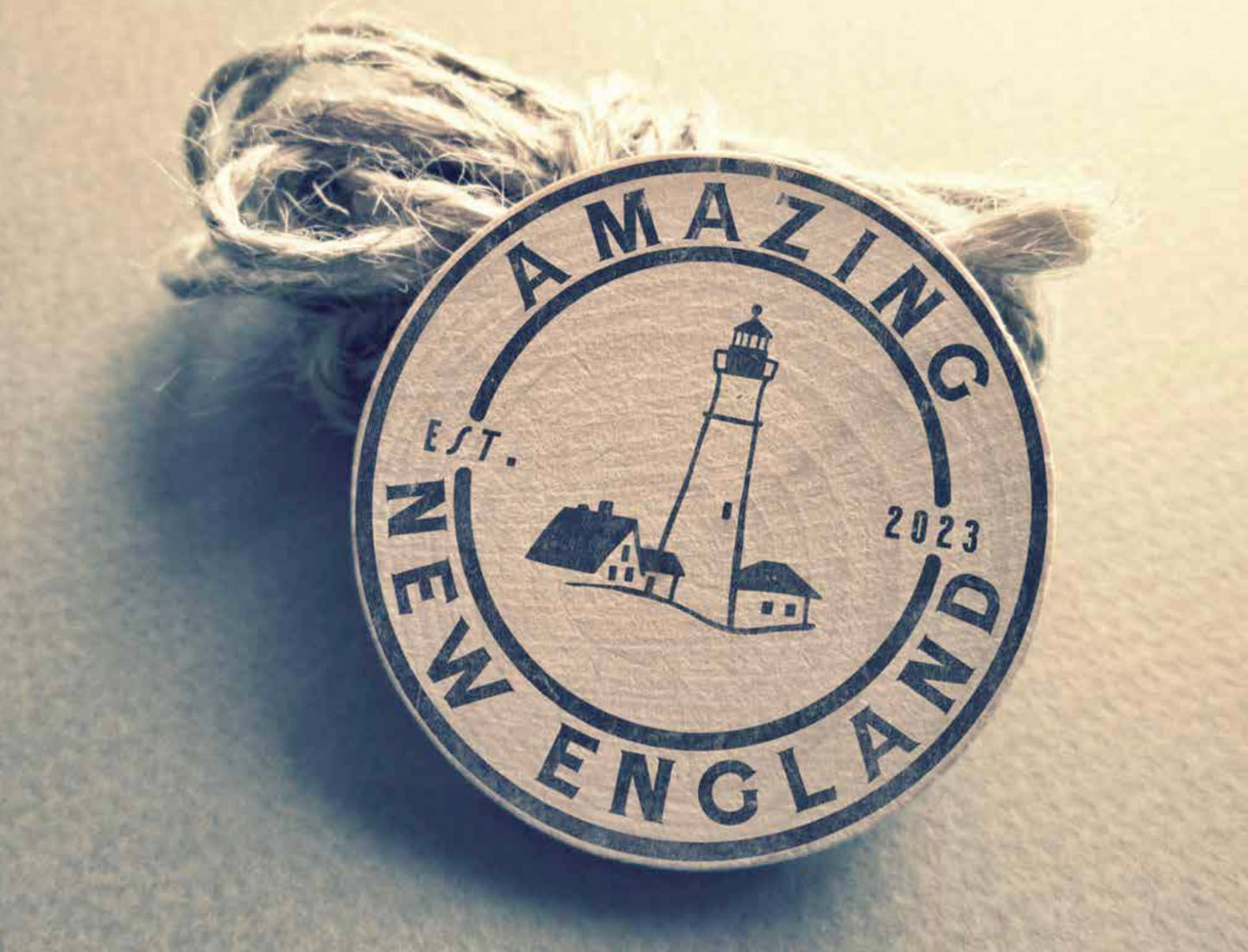Rustic ANE Key Ring
